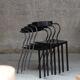 Suite de  4 chaises "Rio" par Pascal Mourgue pour Artelano