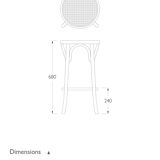 Lot of 4 Devol Stools - Perfect Condition