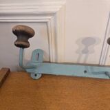 Vintage wall-mounted coat rack