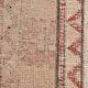 2x10 Narrow Brown Beige Turkish Runner Rug, 69x301Cm