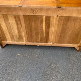 19th century Louis Philippe solid oak sideboard