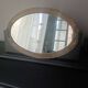 Art Deco oval mirror