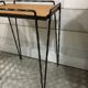 Table d'appoint fer forgé