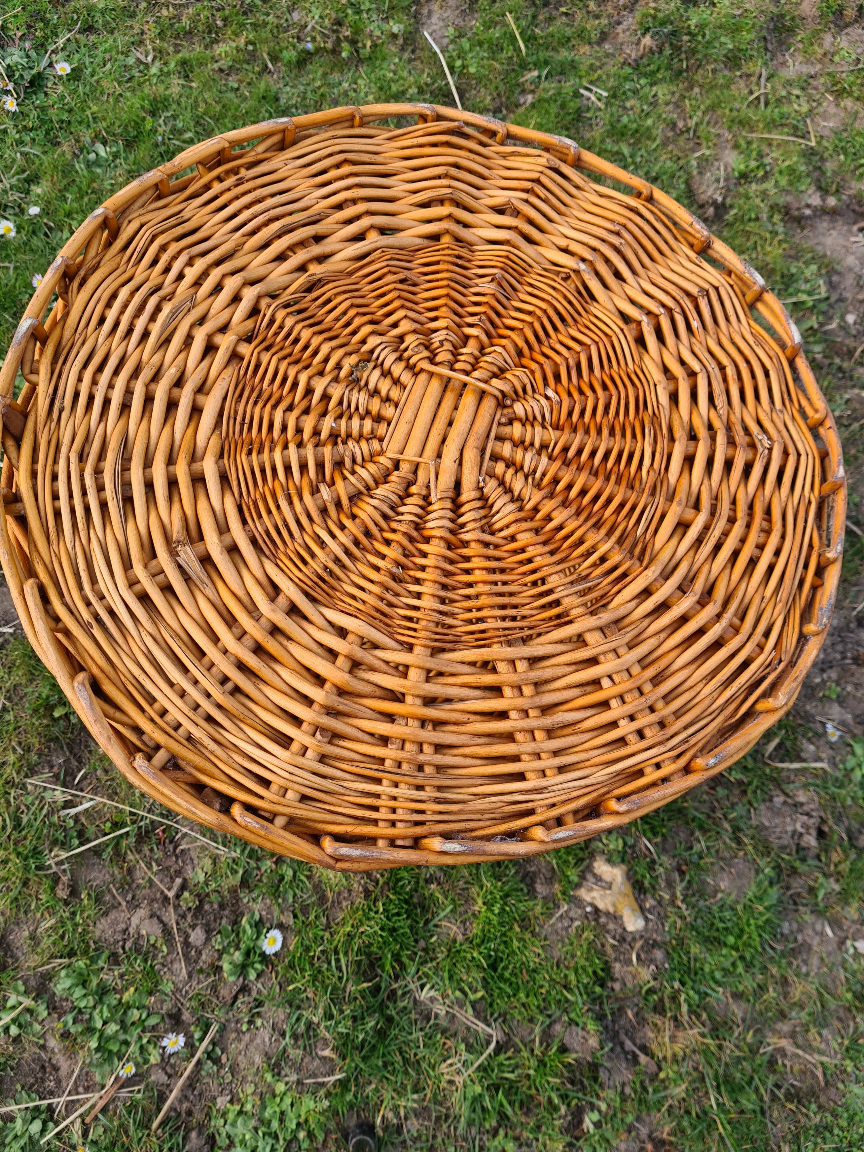 Wicker panière