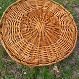 Wicker panière