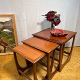 Mid-Century Retro Vintage Teak Nest of Tables by G Plan 1960