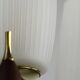 Brass & Teak Three-Light Candelabra Floor Lamp — Scandinavia, 1940s/1950s