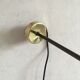 Brass pipe applique circa 1950/60
