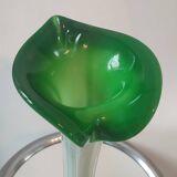 "Clothed" Soliflore Vase Italian Blown Glass.