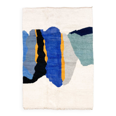 Tapis berbère marocain coloré Boujaad 2,92x1,95m