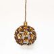Lustre italien doré 'Floral' par Biasca