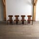 Mario Marenco Sapporo dining chairs Mobil Girgi Italy 1970s