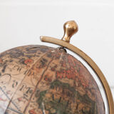 Brass earth globe - 1950