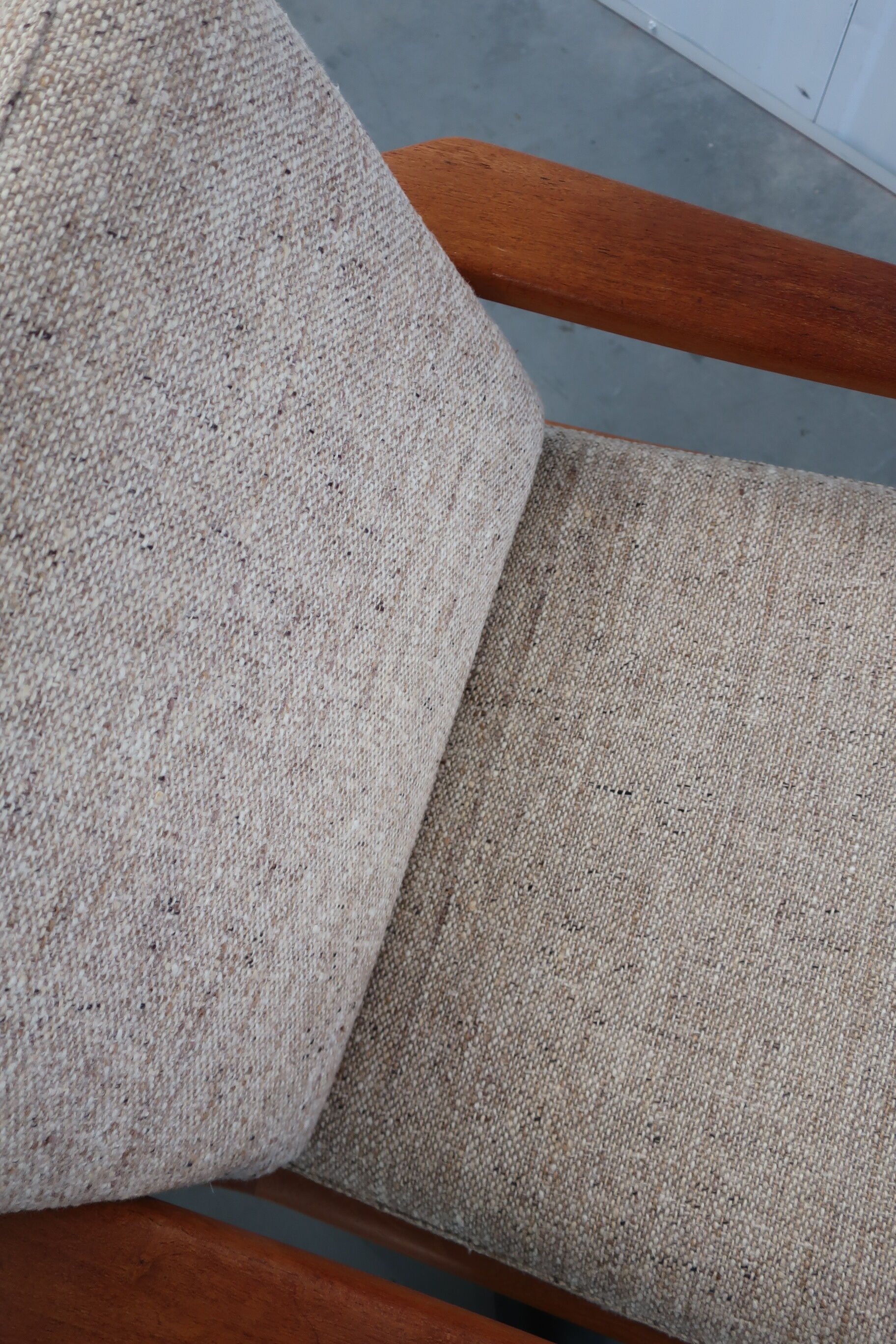 Pair of danish armchairs from the 60s in teak