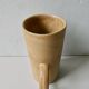 Vase en grès, ton naturel