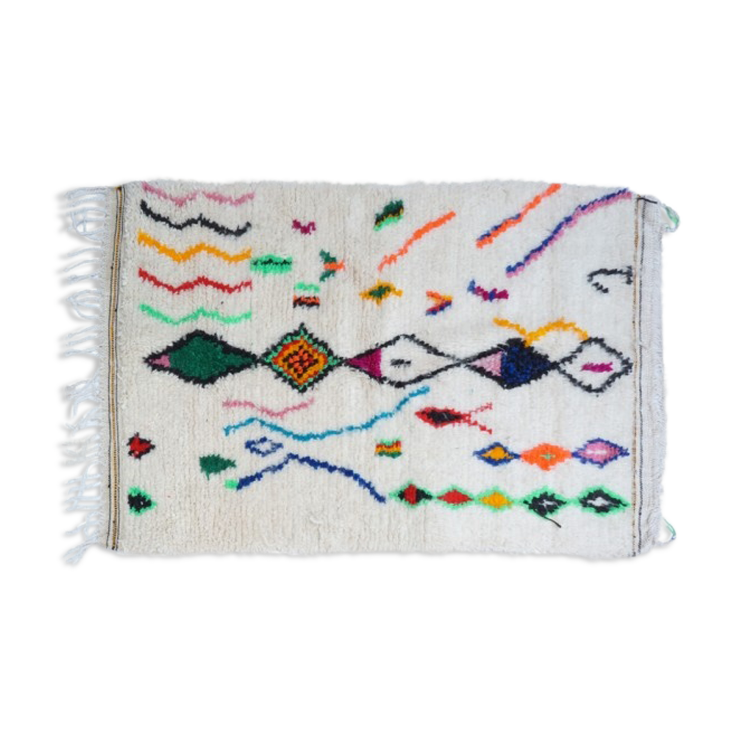 Colorful Berber carpet 160x100cm