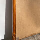 Vintage ethnic rattan mirror