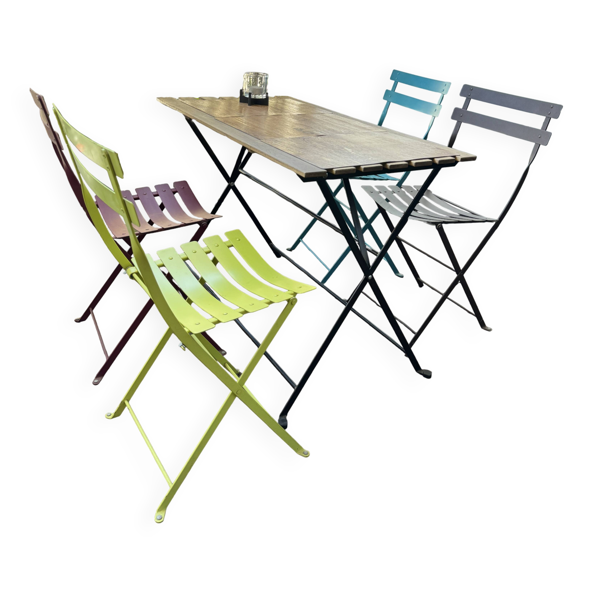 Mobilier jardin Fermob et table ikéa
