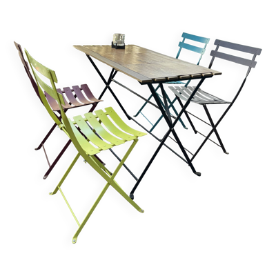 Mobilier jardin Fermob et table ikéa