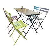 Fermob garden furniture and IKEA table.