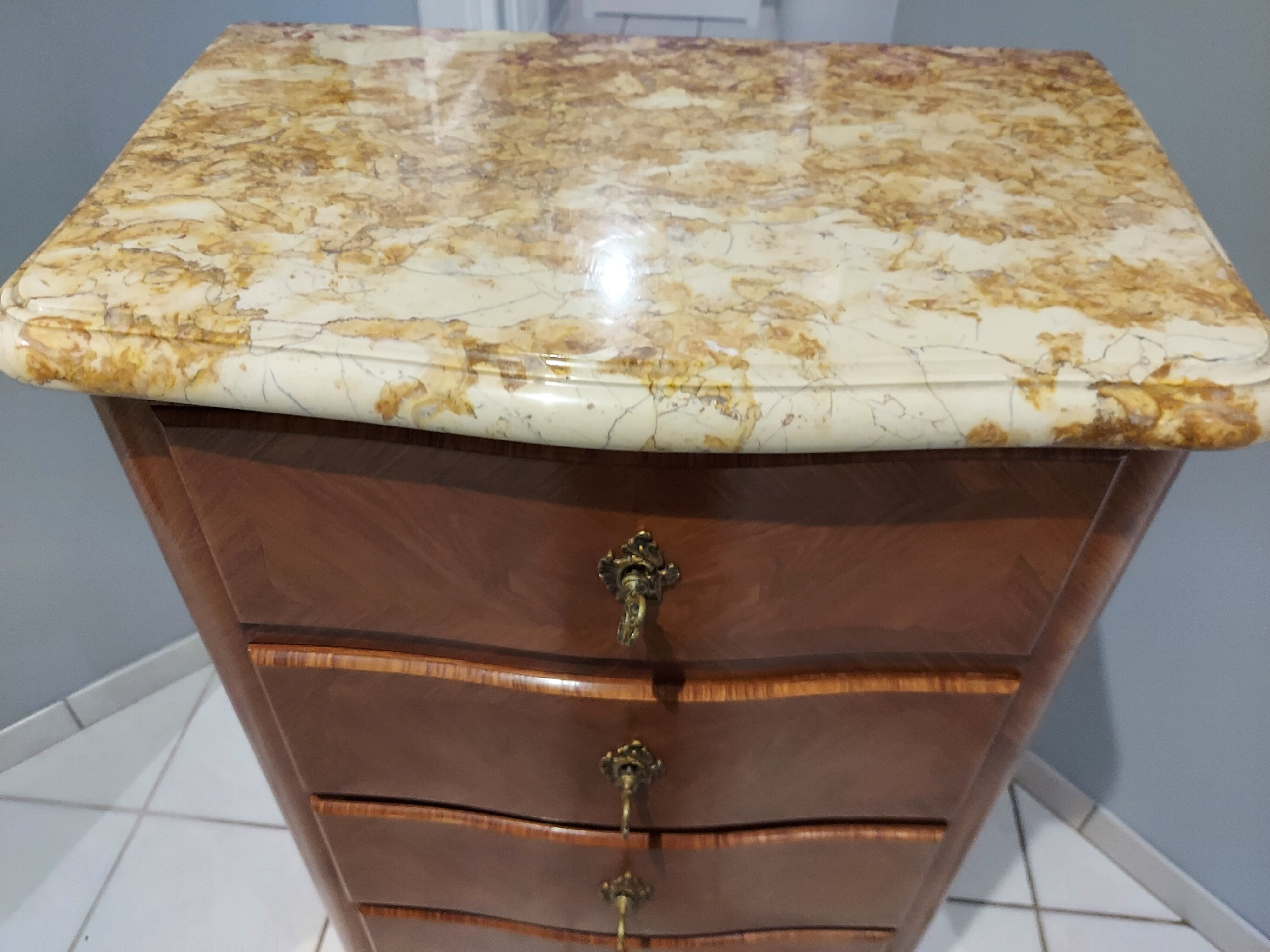 Weekly Louis XV rosewood mid XXeme