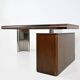 Italian desk designed by Hans Von Klier for Skipper, 1970s.