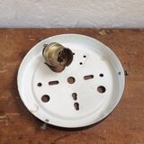 Chiseled glass ceiling lamp 1970