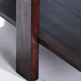 Modernist art deco mahogany side table 1940