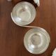 Empty dish pocket in silver metal made in italy