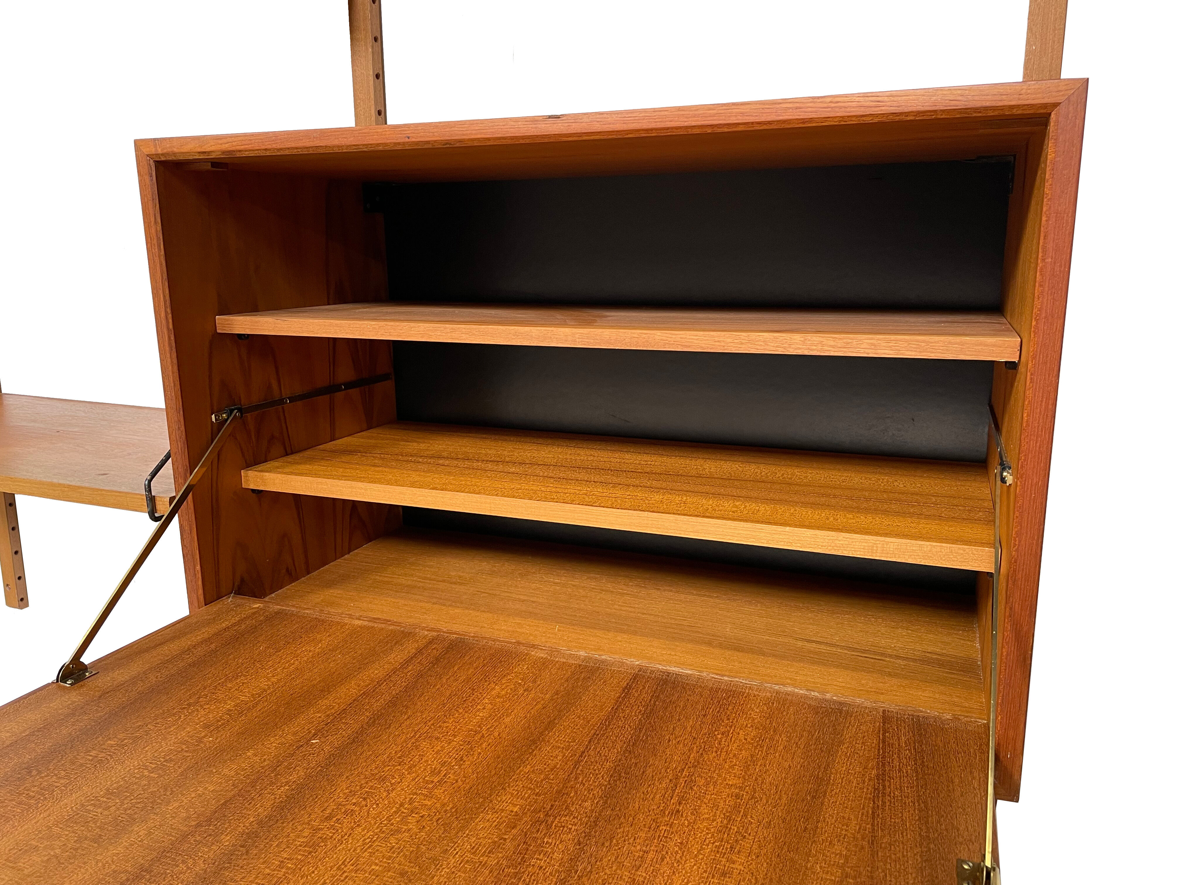 Vintage Poul Cadovius Royal System wall system wall unit