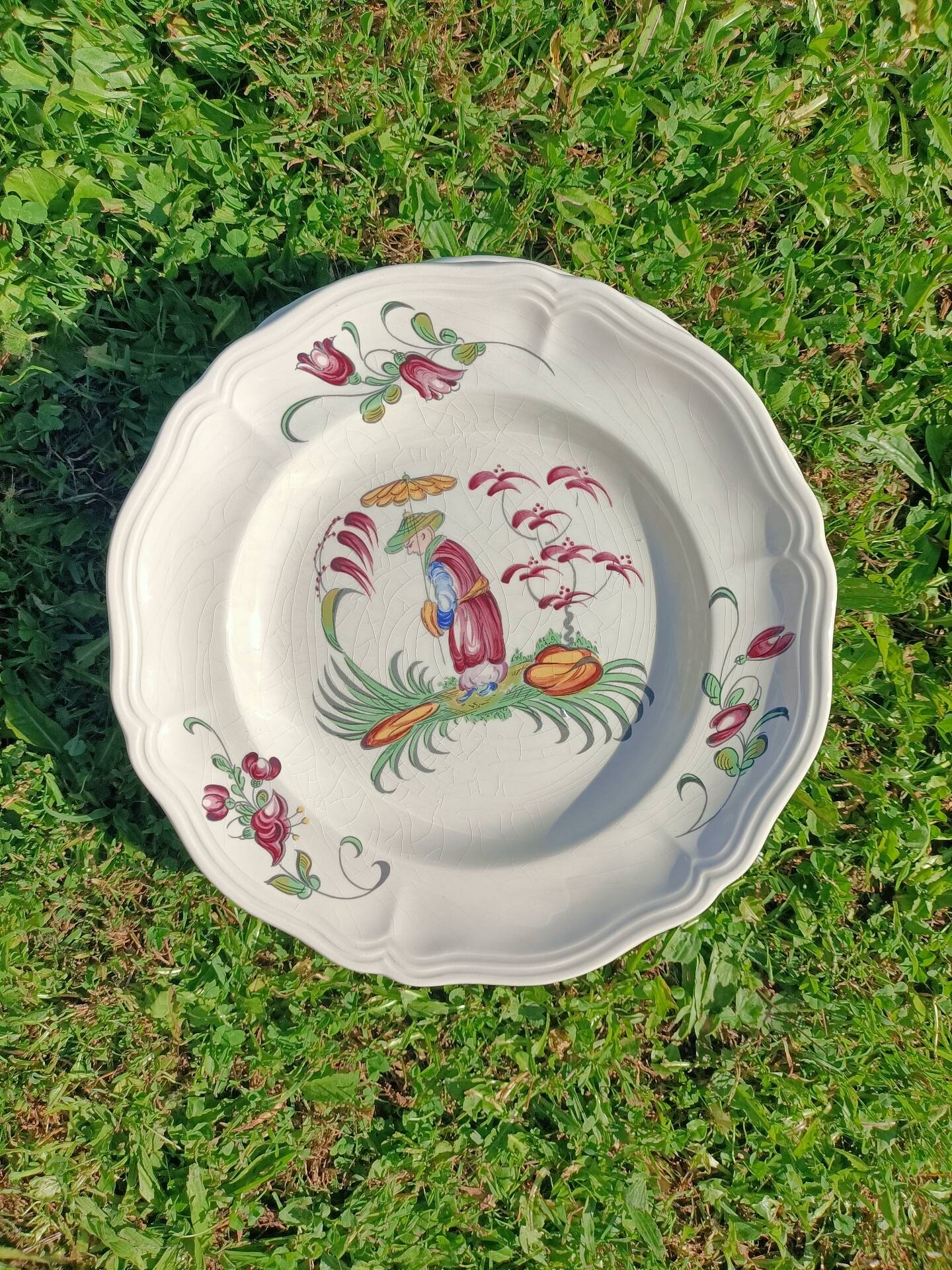 Set of plates x6 Longchamp