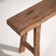 Ancien banc pour pied du lit (c.1870) #43