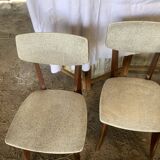 Lot of 6 vintage chairs