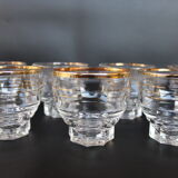 Set of 10 glasses