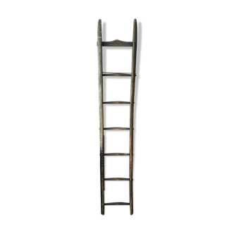 Ancient wooden ladder