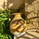 Decorative terracotta pot