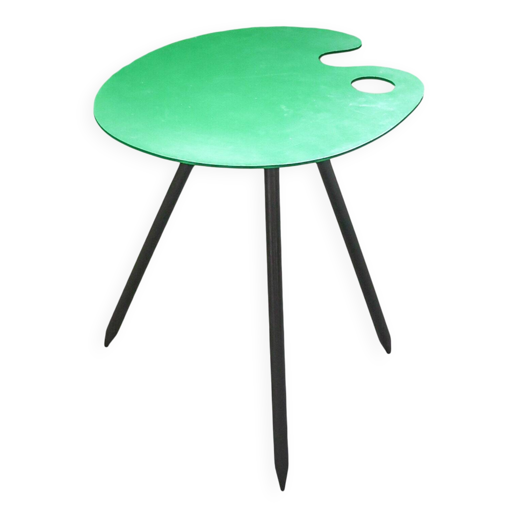 Side table by Lucien de Roeck for Bois Manu