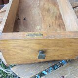 Rococo vintage hairdresser in oak marble top