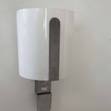 Vintage Arlus wall light, Perspex and brushed metal, France 1970