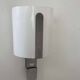 Vintage Arlus wall light, Perspex and brushed metal, France 1970