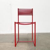 Spaghetti chairs model 101 Italian Postmodern Space Age by Giandomenico Belotti for Alias, 1970s, set of 4