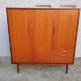 Vintage Scandinavian teak wardrobe