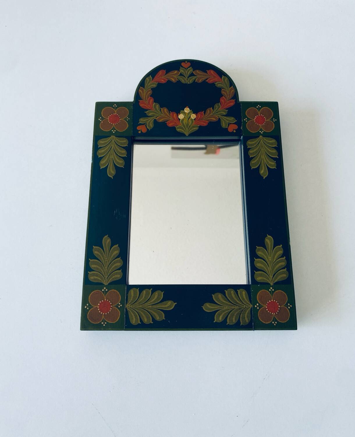 Bohemian folk wall mirror