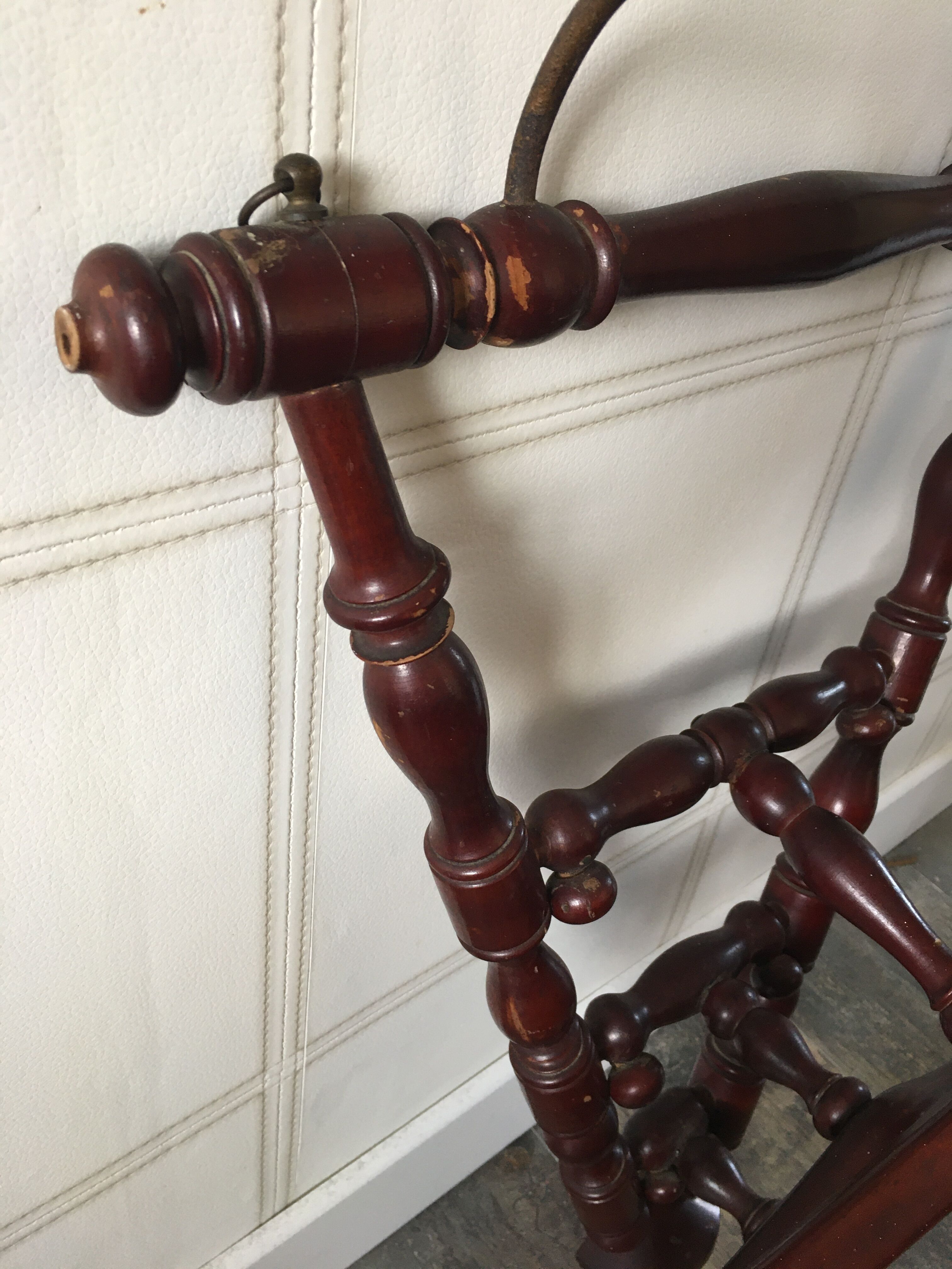 Vintage wall coatrack