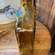 Decorative art glass bottle/vase by Helen Tynell