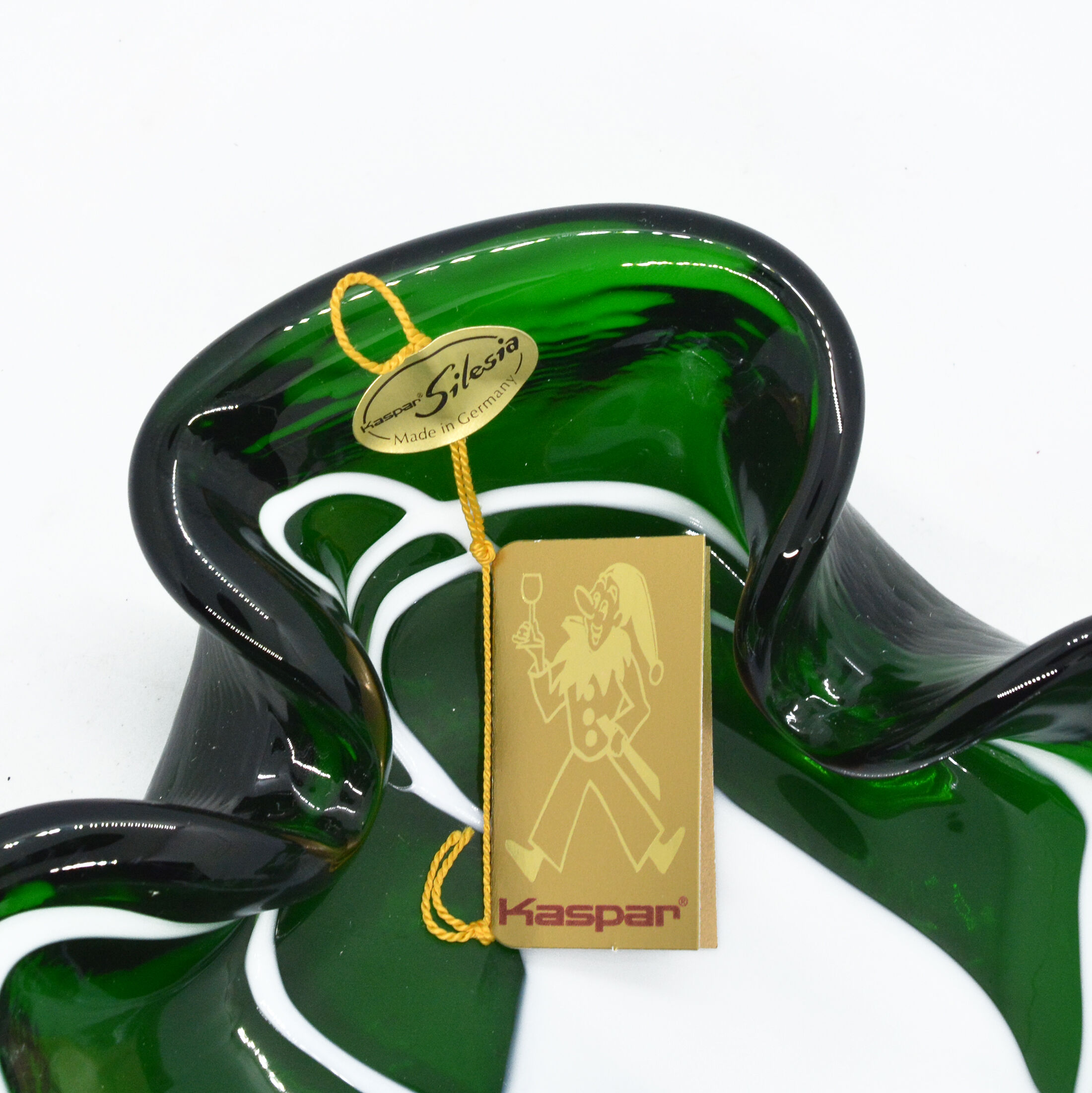 Kaspar Single Art glass ashtray, Germany 1970s