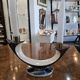 Pair of Verceram electric candlesticks – Space Age design – ceramic