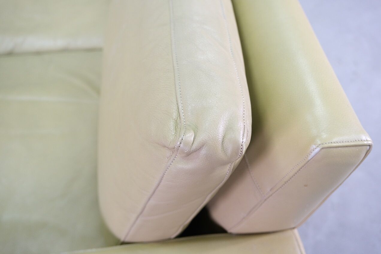 Mid-Century Scandinavian Leather Sofa, 1960s