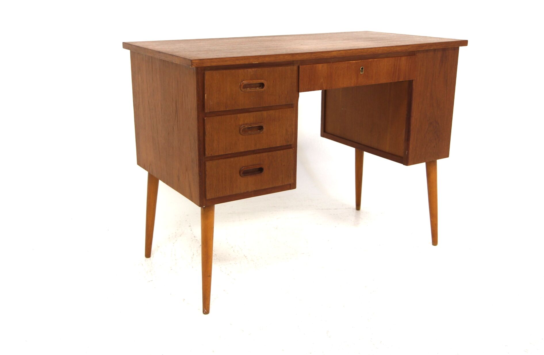 Bureau scandinave en teck, Suède, 1960
