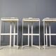 Vintage bar stools by Allmilmö, 1980s, Set of 3